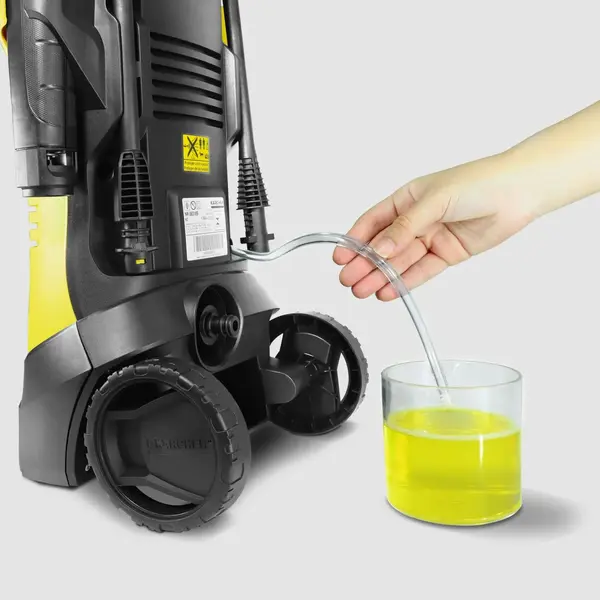 Kärcher K2 Plus — Resultado da limpeza de calçada