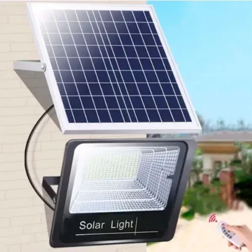 Refletor LED 100W — Controle remoto com temporizador